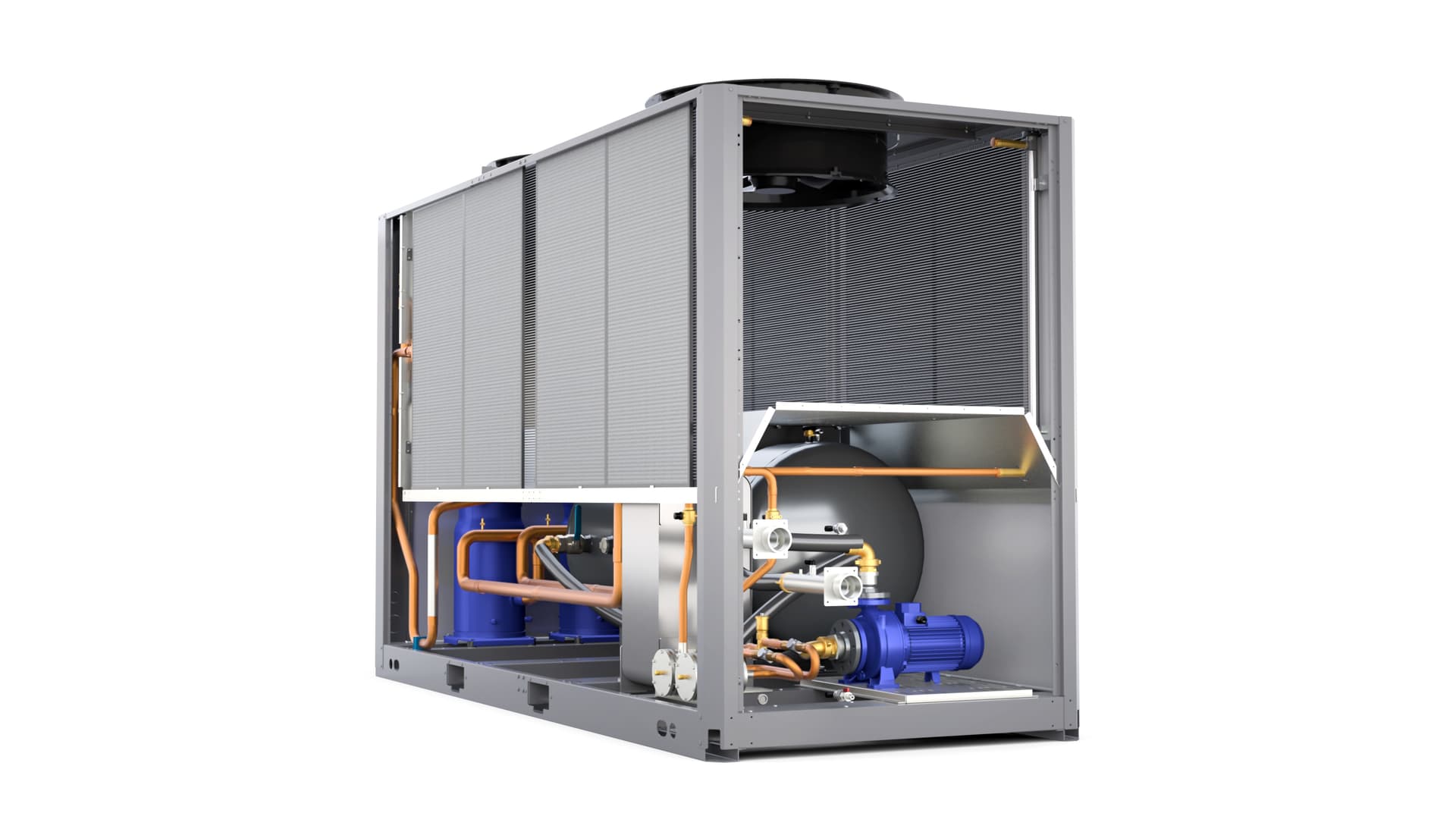 Parker Hyperchill Smart ICES160-200E - Rear - No Panels